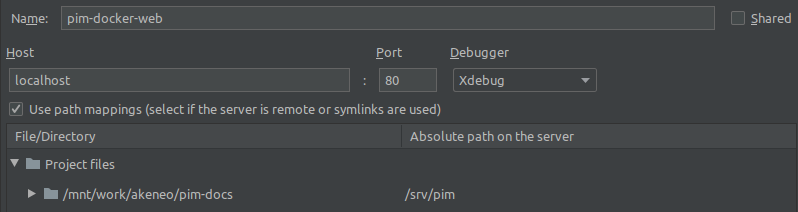 Configure xdebug on PHPStorm